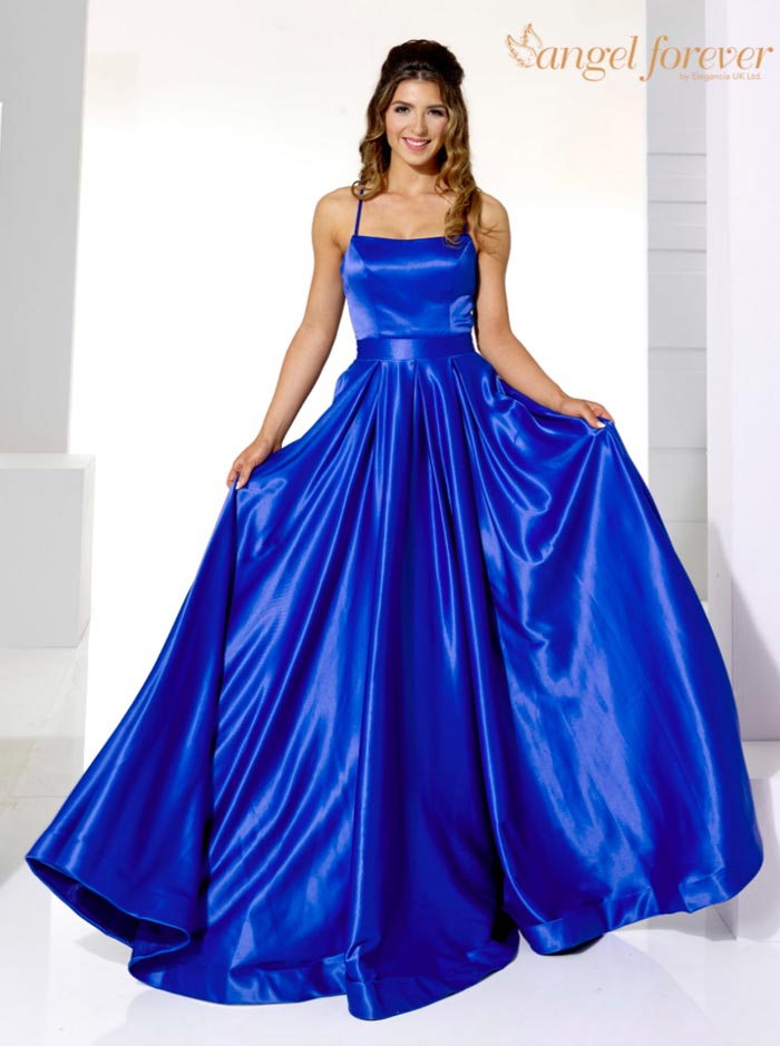 AF22214 Dress - Royal (Angel Forever)